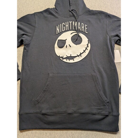 NWTs Disneys Nightmare before Christmas JACK Nightmare Sweatshirt Hoodie Sz: Med - Picture 2 of 9